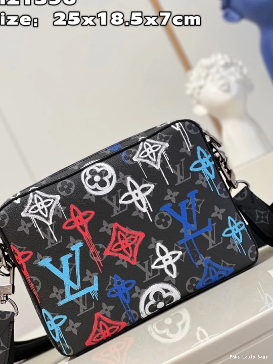 Fake Louis Bags LOUIS MESSENGER TRIO VUITTON 0813